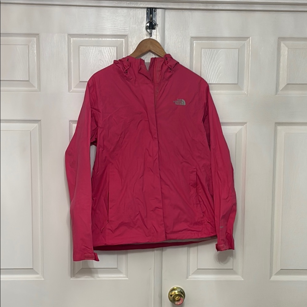 The North Face Pink Rain Jacket